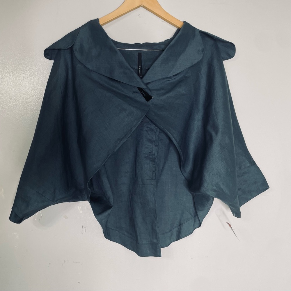 IC by‎ Connie K Dolman Jacket S Art to Wear Avant Garde Lagenlook Sculptural